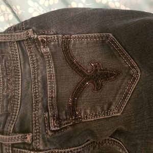 Rock Revival, Dark Super Skinny Jean's, size 26